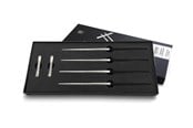 Bordsdukning - Gense Chopsticks Focus de Luxe 23 cm 6 pieces Black/Matte - 20489