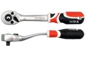 Verktyg - Yato YT-0730 QUICK RELEASE CURVED RATCHET HANDLE 1/4'' - YT-0730