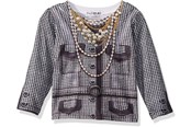 Outfits & kostymer - Rubies Little Tees Faux Real Toddlers Houndstooth Jacket - 724996452345
