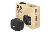 Mobile - Adapters & Chargers - Club 3D CAC-1909 power adapter - PPS and GaN technology - 2 x USB-C - 45 Watt - CAC-1909EU