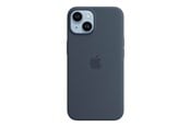 Mobile - Covers & Cases - Apple iPhone 14 Silicone Case with MagSafe - Storm Blue - MPRV3ZM/A