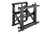 Väggfäste, AV-Möbel - Vision - mounting kit - for LCD display - black - Max 70 kg - recommended for 45"-86" - VFM-VW6X4/2