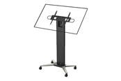 Väggfäste, AV-Möbel - Vision - cart - motorised - for flat panel - trolley - matte black - Max 130 kg - recommended for 90" - VFM-F50T