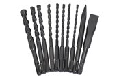 Borr & Bits - Makita D-44971 SDS+ DRILLBIT AND CHISEL SET 10 PCS - D-44971