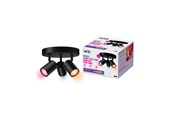 Smarta Hem - WiZ Imageo 3x justerbar smart spotlight med rund platta, dimbar LED, kallt-till-varmvitt ljus och full färg - 929003211001