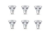Glödlampor - Philips LED-glödlampa Classic 3,5W/827 (35W) 36° 6-pack GU10 - 929001218096
