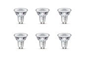 Glödlampor - Philips LED-glödlampa Classic 4,6W/840 (50W) 36° 6-pack GU10 - 929001218296