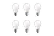Glödlampor - Philips LED-glödlampa Classic 7W/827 (60W) frosted 6-pack E27 - 929001243096