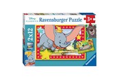Pusselspel - Ravensburger Disney Classics: Dumbo and Jungle Book 2x12pcs - 55753