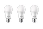 Glödlampor - Philips LED-glödlampa 13W/827 (100W) Frosted 3-pack E27 - 929002306873