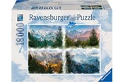 Pusselspel - Ravensburger Castle Through The Seasons (18000) - 16137