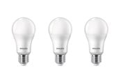 Glödlampor - Philips LED-glödlampa 13W/840 (100W) frosted 3-pack E27 - 929002306993