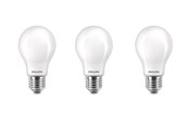 Glödlampor - Philips LED-glödlampa 7W/827 (60W) Frosted 3-pak E27 - 929001243033
