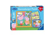 Pusselspel - Ravensburger Peppa Pig 3x49pcs - 55791