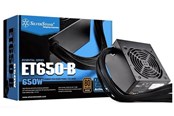 Strömförsörjning - SilverStone Essential Series ET650-B Strömförsörjning - ATX - 80 Plus - 4710679810782