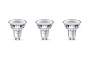 Glödlampor - Philips LED-glödlampa Classic 4.6W/827 (50W) 36° 3-pack GU10 - 929001215223