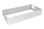 Fläktkåpor - THERMEX Ceiling podium, 900 mm, High w/recirculation (height 255 mm), White - 500.00.3070.0