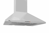 Fläktkåpor - THERMEX Decor 942, 700 mm, With motor, White - 527.41.3171.2