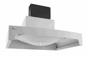 Fläktkåpor - THERMEX Airgrip 600 mm, With motor, White - S520.19.3061.2