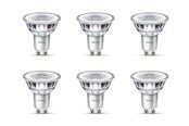Glödlampor - Philips LED-glödlampa LEDClassic 3.5W/827 (35W) 6-pack GU10 - 929001217896
