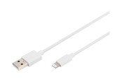 USB-kabel - DIGITUS Lightning cable - 2 m - DB-600106-020-W