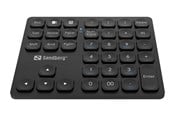 Tangentbord - Sandberg Wireless Numeric Keypad Pro - Numpad - Svart - 630-09