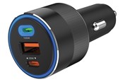 Mobile - Adapters & Chargers - Sandberg Car Charger 3in1 130W USB-C PD - 441-49