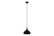 Lampor - EGLO SABINAR pendant Ø280 black - 900162