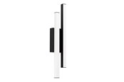 Lampor - EGLO SERRICELLA outdoor wall lamp 2L black/white - 900133