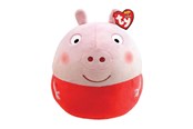 Docka, bamse och tillbehör - Ty SquishaBoo Peppa Pig 25 cm - 0008421393152