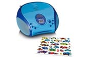 Mikro- & minisystem - Lenco SCD-24BU kids - Portable stereo FM radio with CD player - Blue - SCD-24KIDSBU