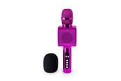 Mikrofoner - BigBen Interactive Party Karaoke Microphone with LED + Bluetooth - Pink - PARTYBTMIC2PK