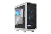Chassi - Fractal Design Meshify 2 Compact RGB - White TG Clear Tint - Chassi - FD-C-MES2C-08