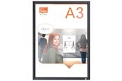 Konferens & Presentation - Nobo Impression Pro A3 affischram med grafitgrå clipsram - 1915581