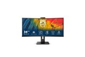 Skärm - 34" Philips 5000 Series 34B1U5600CH - 3440x1440 (UWQHD) - 120Hz - VA - 100W USB-C - KVM switch - 34B1U5600CH/00