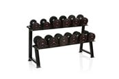 Sport & Fitness - Gymstick Rack for 6pr Pro Rubber Dumbbells - 61057-4-6B