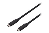 USB-kabel - DIGITUS - USB-C cable - USB-C to USB-C - 1 m - AK-300139-010-S