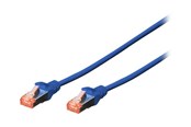 Nätverkskabel - DIGITUS Professional patch cable - 3 m - blue - Blå - 3m - DK-1644-030-B-10
