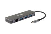 Dockning - D-Link DUB-2334 - docking station - USB-C - HDMI - GigE - DUB-2334
