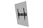 Väggfäste, AV-Möbel - Neomounts Select WL35S-950BL19 - mounting kit - heavy-duty - for flat panel - black - Max 160 kg - recommended for 115" - WL35S-950BL19