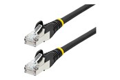 Nätverkskabel - StarTech.com 3m CAT6a Ethernet Cable - 3 m - black - Svart - 3m - NLBK-3M-CAT6A-PATCH