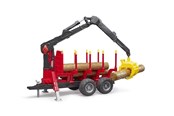 Leksaksbil - Bruder Trailers for forestry - BR2252