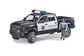 Leksaksbil - Bruder RAM 2500 Police truck with policeman - BR2505