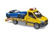 Leksaksbil - Bruder MB Sprinter transporter with  Roadster and L & S Module - BR2675