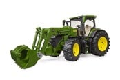 Leksaksbil - Bruder John Deere 7R 350 with frontloader - BR3151