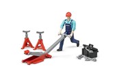 Leksaksbil - Bruder Figurset Garageutrustning - BR62100