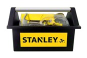 Kreativa spel - Stanley Open Toolbox + 5 pc Toolset Hammer Screwdriver Philips Screwdriver Flat Square Safety Goggle Open Toolbox - TBS005-06-SY