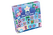 Brädspel - Tactic Lumo 3-in-1 : Memo Lotto Domino (SCAN UK) - 56706