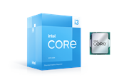 CPU - Intel Core i3-13100F Raptor Lake CPU - 4 kärnor - 3.4 GHz - Intel LGA1700 - Intel Boxed (med kylare) - BX8071513100F