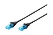 Nätverkskabel - DIGITUS Professional patch cable - 1 m - black - Svart - 1m - DK-1512-010/BL